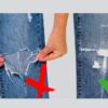 how to patch jeans